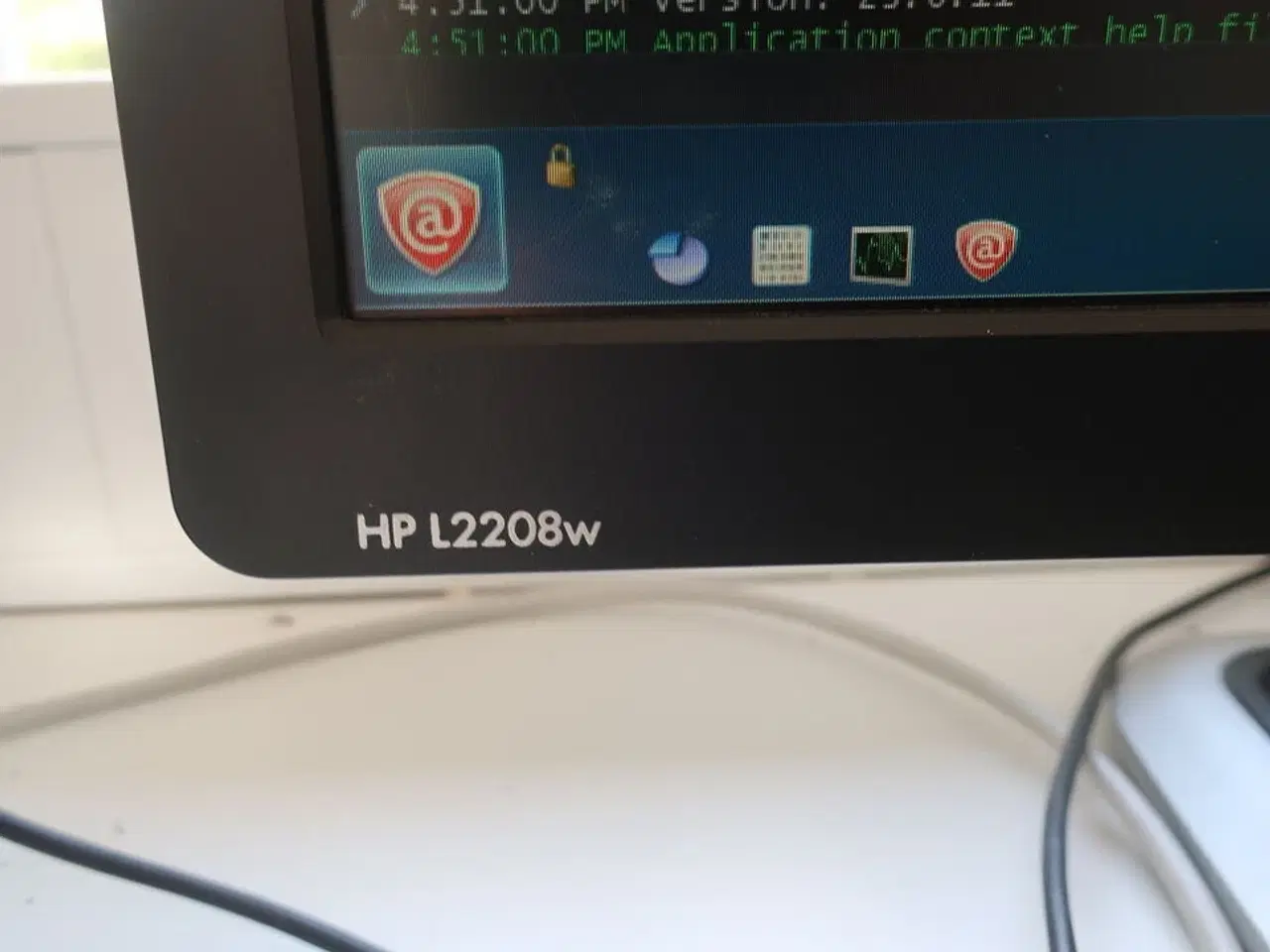 Billede 4 - Skærm 22" m. tastatur HP L2208w (PC medfølger ikke)