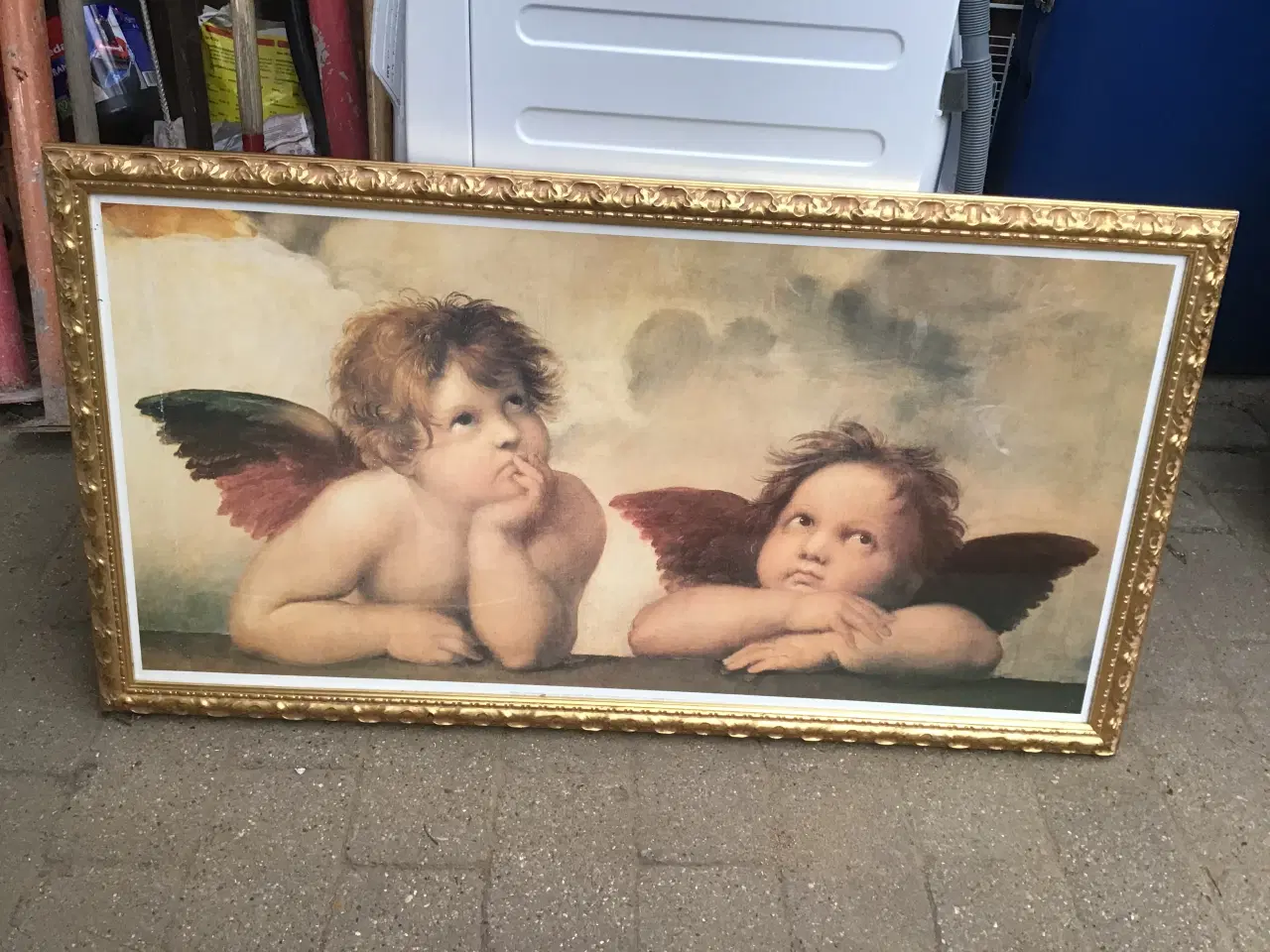 Billede 2 - Engle plakat i ramme