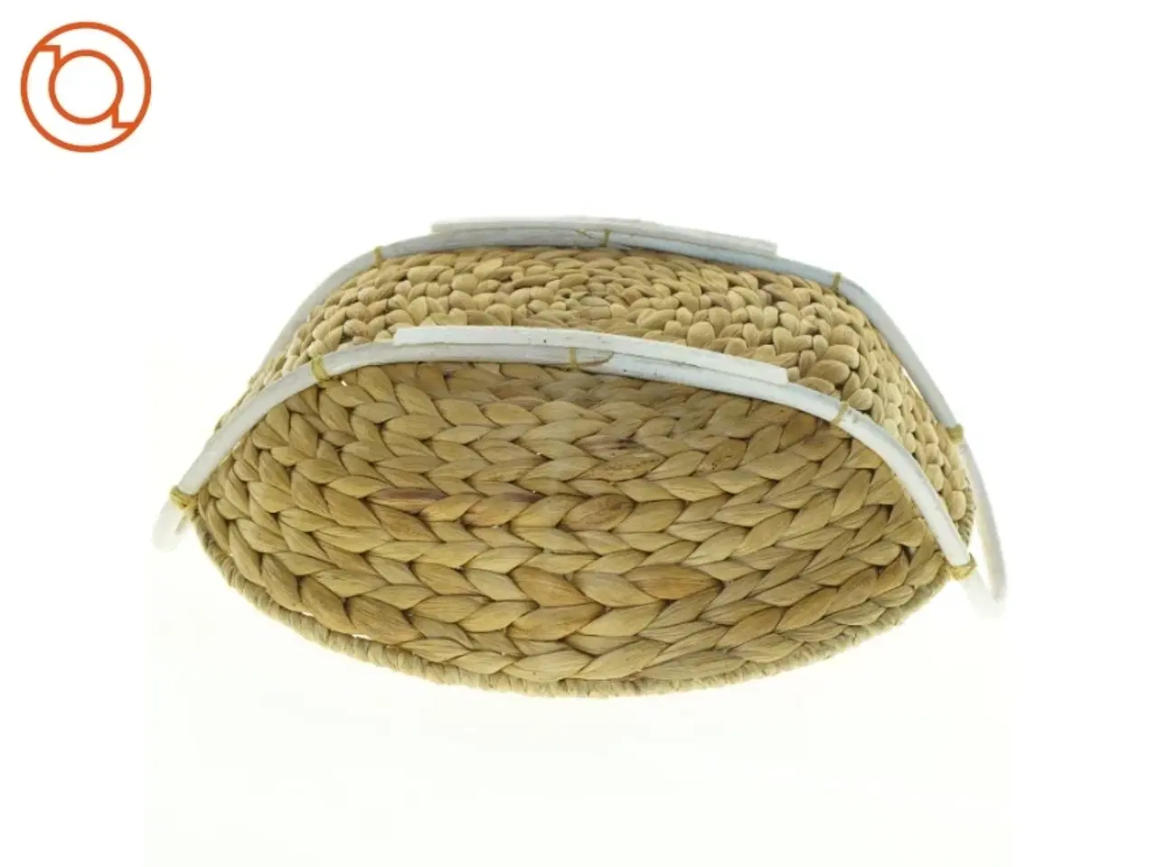 Billede 2 - Flettet kurv (str. 35 x 10 cm)