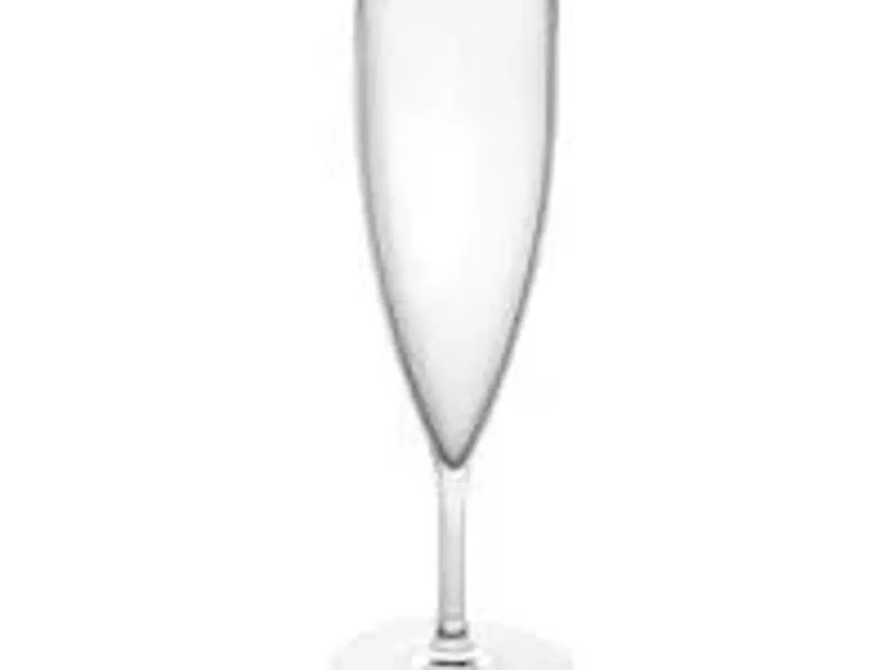 Billede 1 - 34 stk. Champagneglas polycarbonat 15 cl Flute