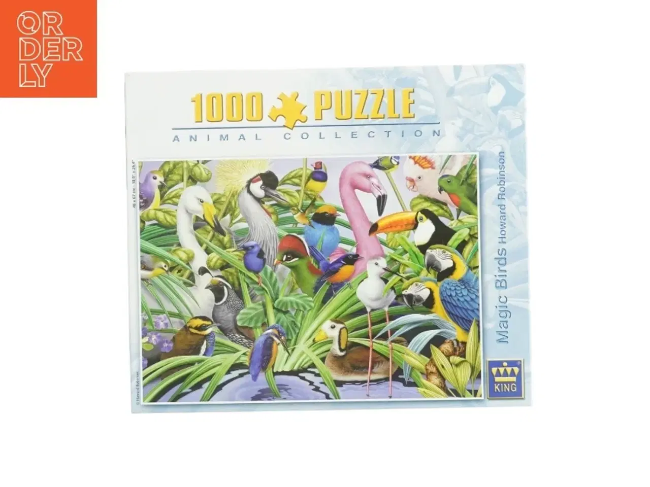 Billede 1 - 1000-brikker puslespil fra King (str. 48 x 67 cm)