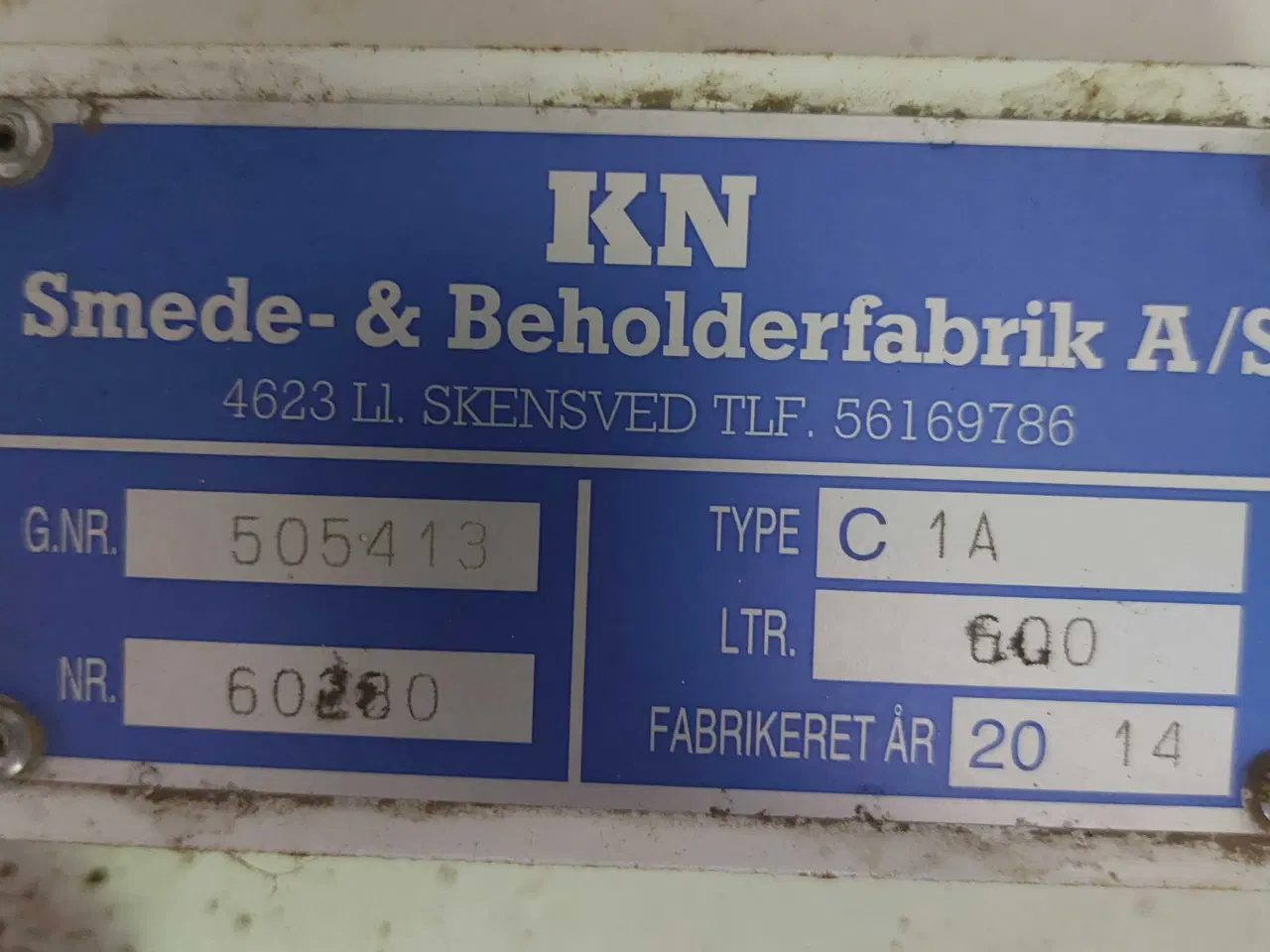 Billede 4 - Olietank 600L
