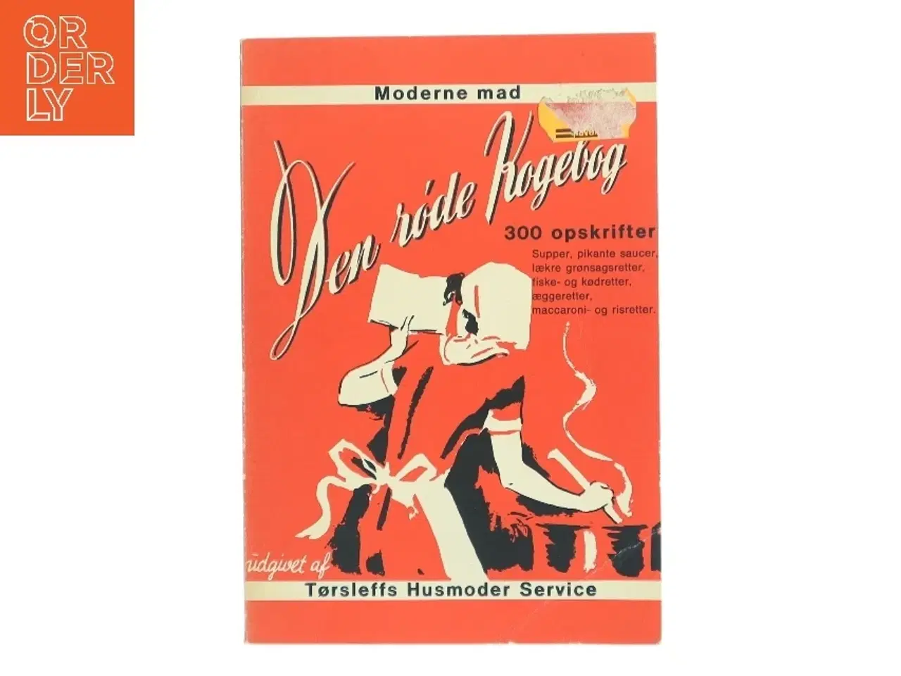 Billede 1 - Den røde Kogebog af Tørsleffs Husmoder Service (Bog)