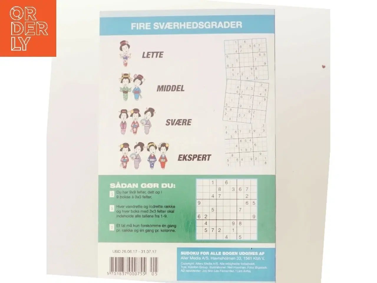 Billede 3 - Sudoku for alle (Bog)