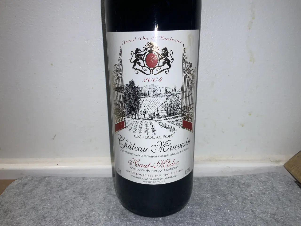 Billede 1 - Château Mauvesin 2004 rødvin med en volumen på 750