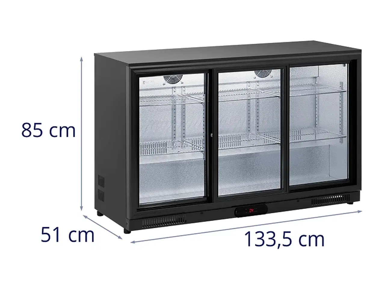 Billede 6 -  Backbar 318 Liter – B1335 x D510 x H850 mm