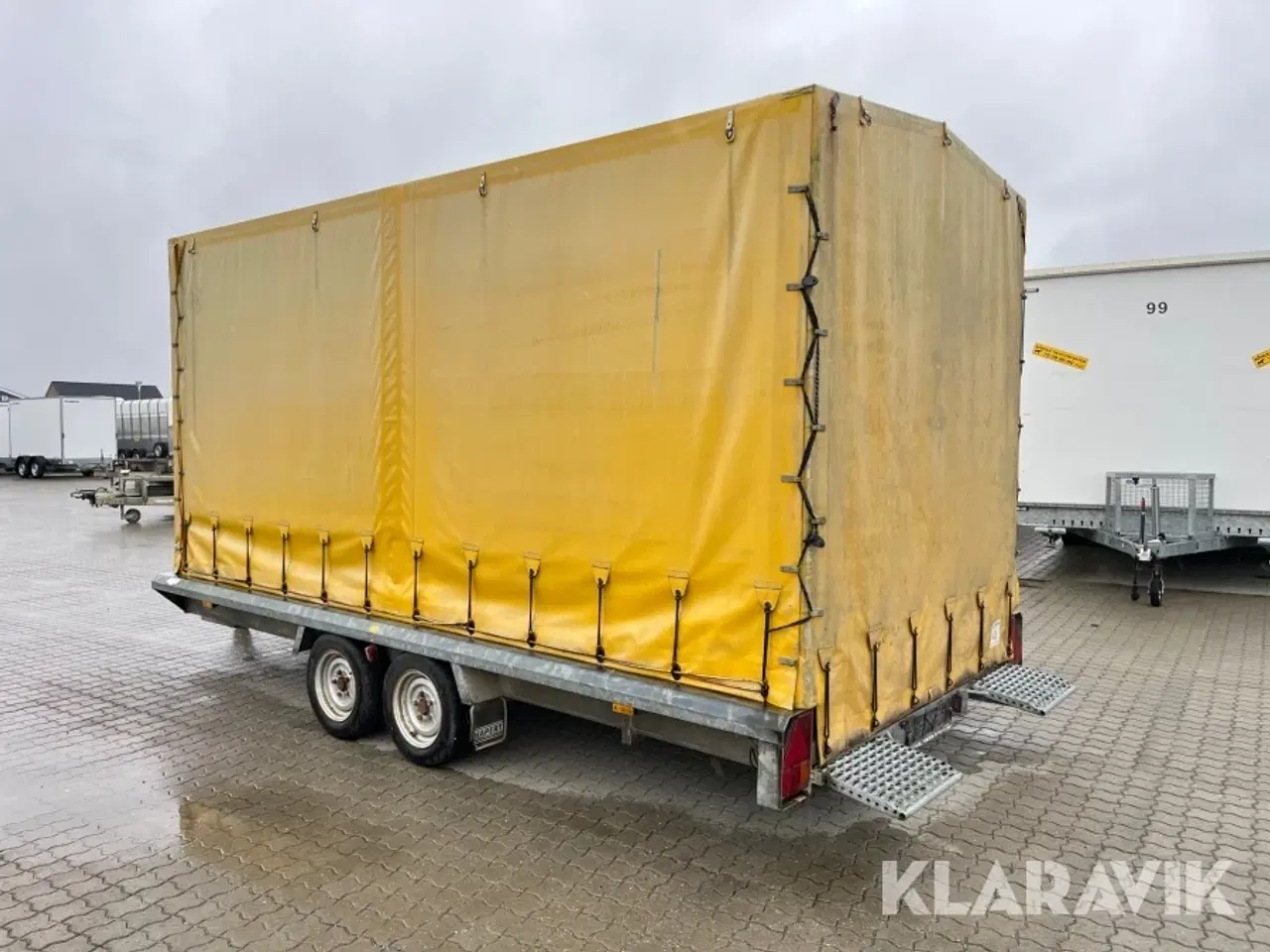 Billede 2 - Lukket autotrailer Hapert