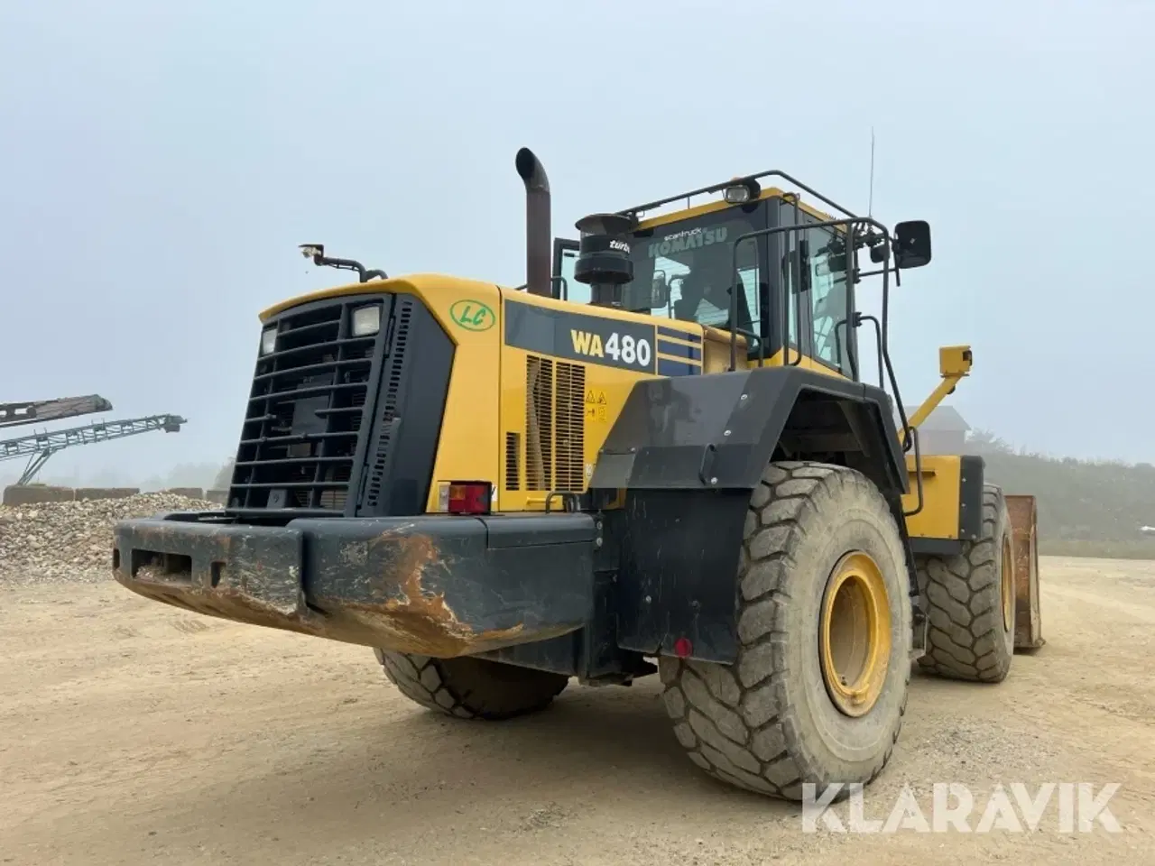 Billede 3 - Gummiged Komatsu WA 480-6