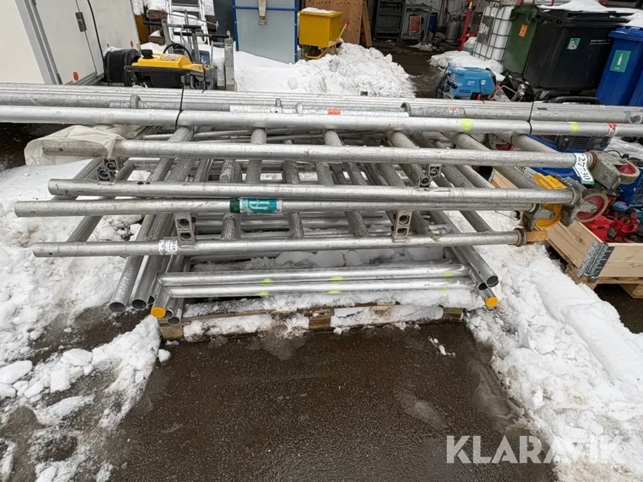 Billede 5 - Assorterede stilladsdele - 1 palle