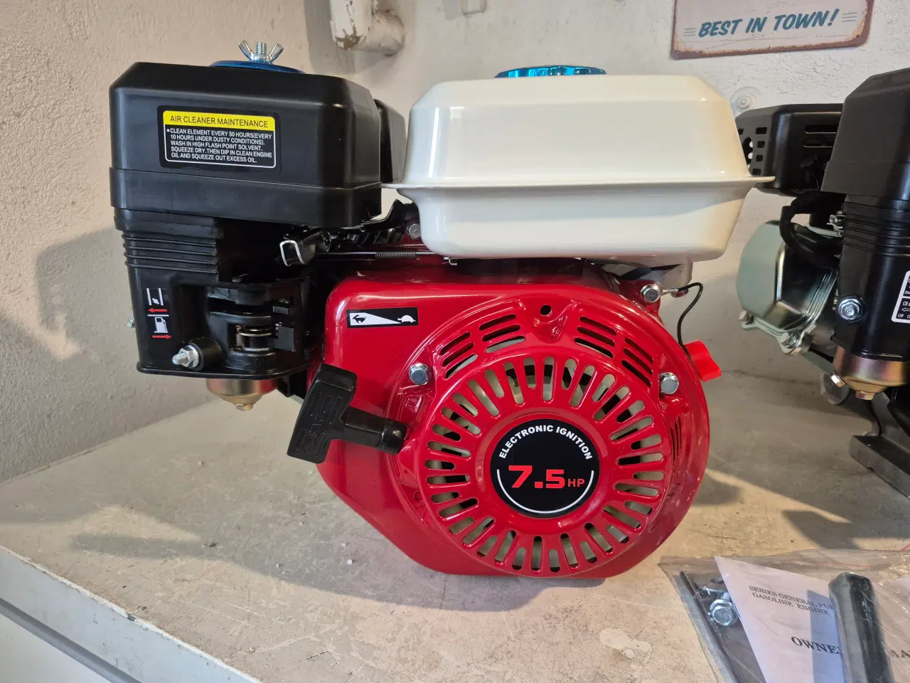 Billede 3 - HELT NYE "Honda motor" Loncin 212 cm 7.5 Hk. 20 mm