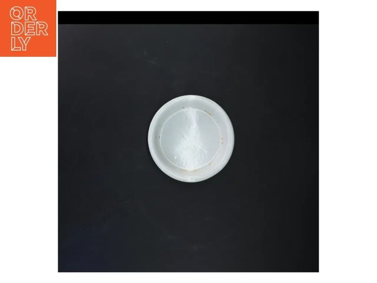 Billede 6 - Rund hvid emaljefad med perforeret indsats (str. Ø 14 cm)