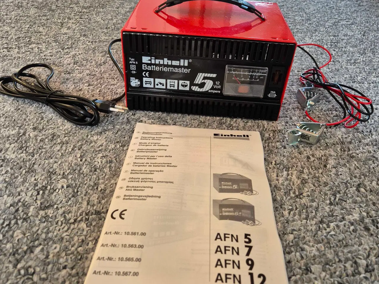 Billede 2 - Einhell lader 12v 5a