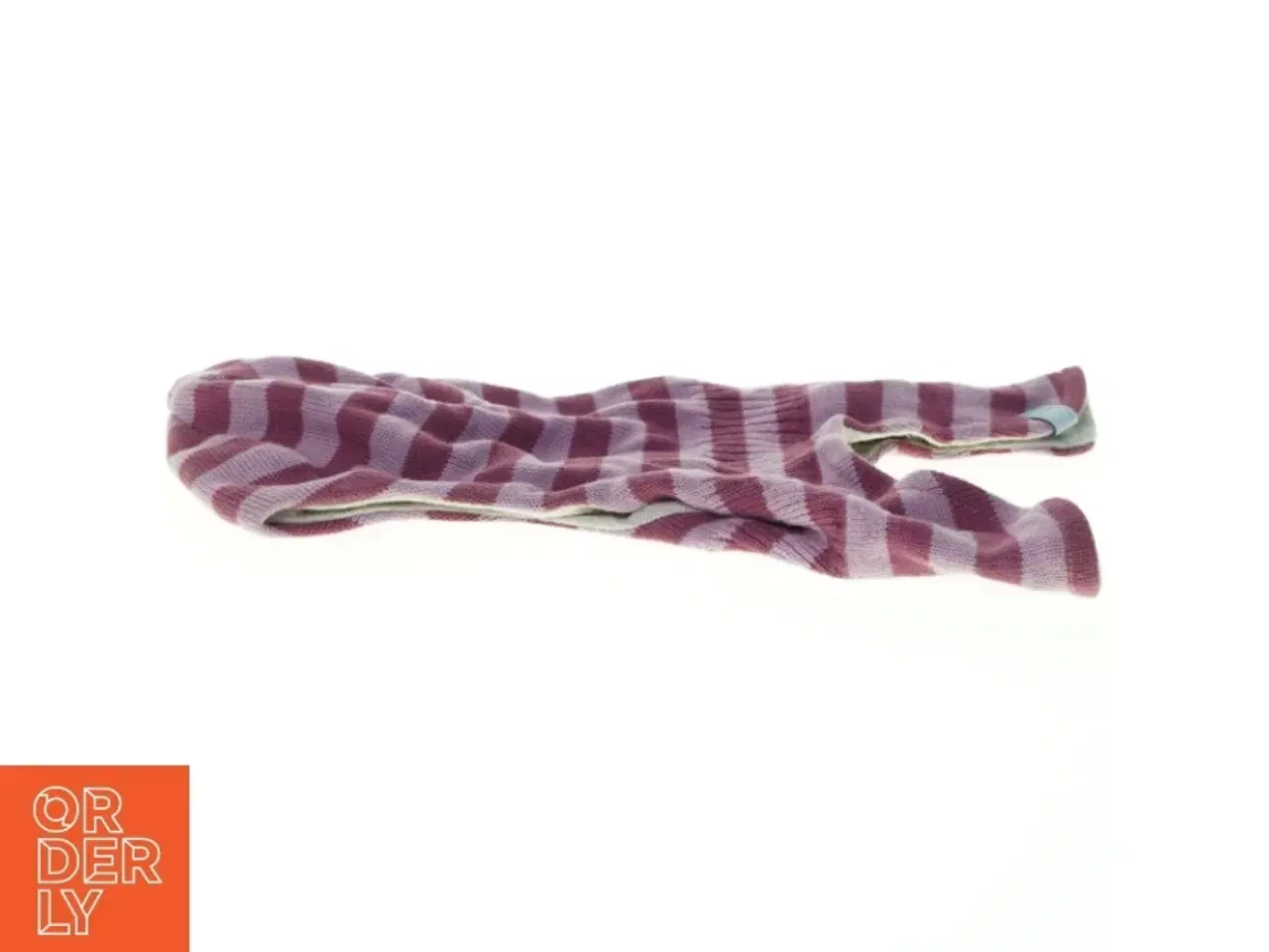Billede 2 - Stripet hue i lilla og grå (str. 48 cm)