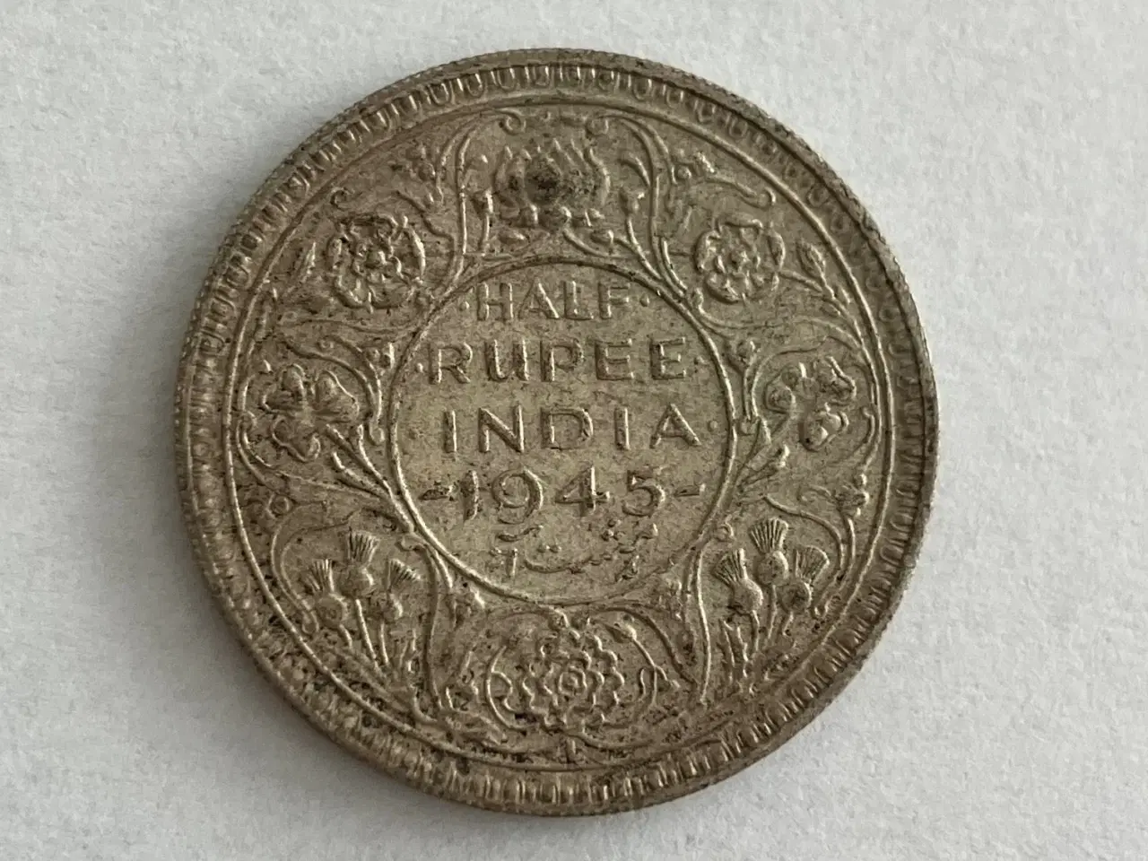 Billede 1 - Half Rupee India 1945