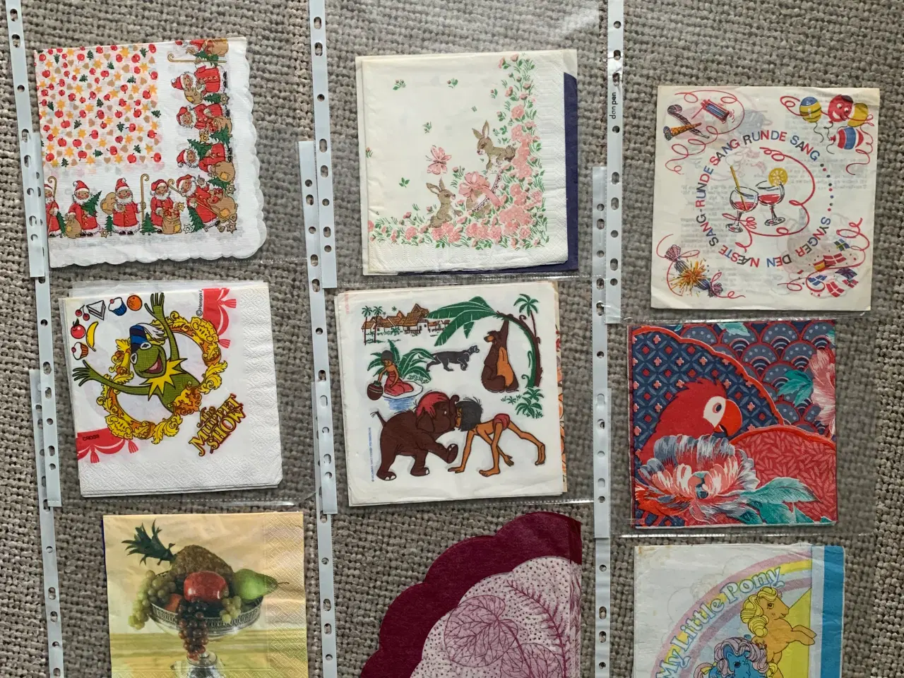 Billede 1 - Servietter vintage samling