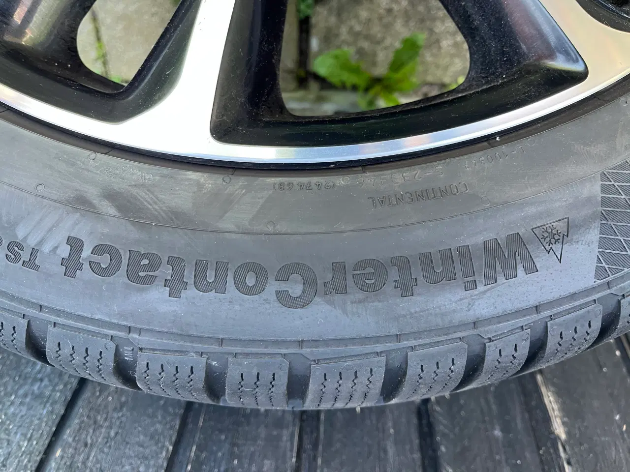 Billede 2 - Mercedes fælge med vinterdæk 
