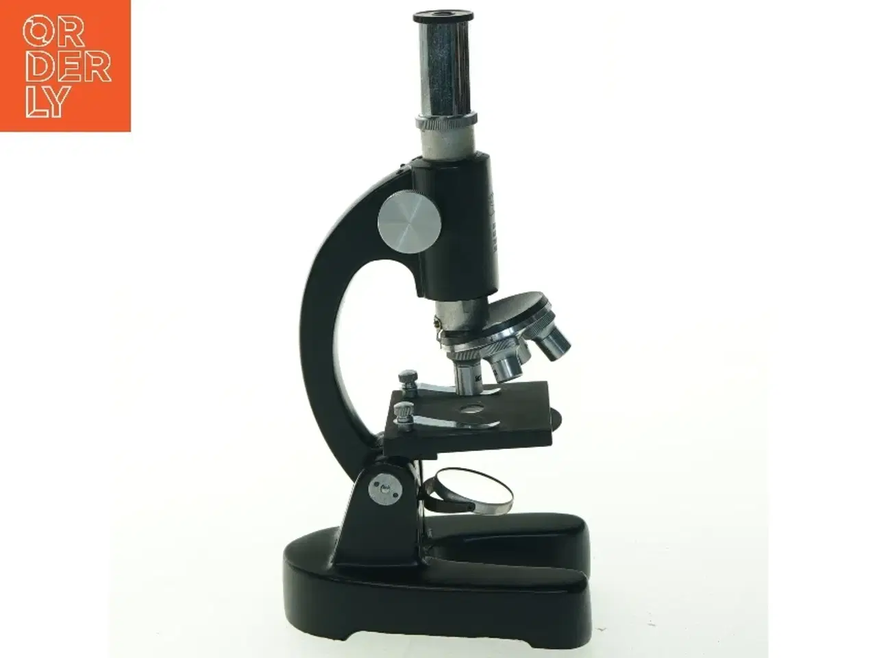 Billede 3 - Vintage mikroskop med trækasse fra EriksOptik (str. 21 cm)