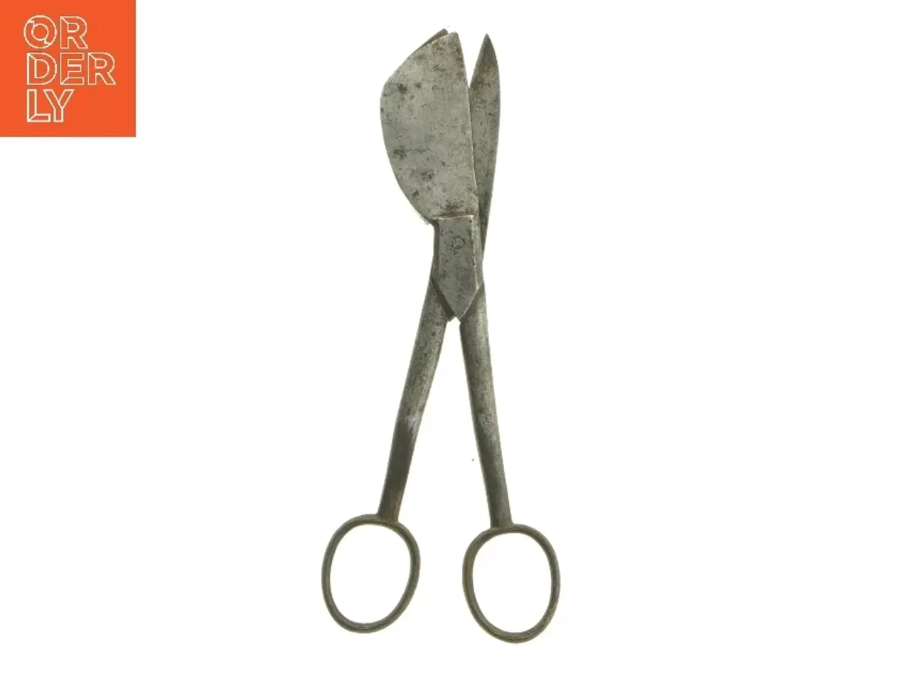 Billede 1 - Antikke lysesaks (str. 17 cm)