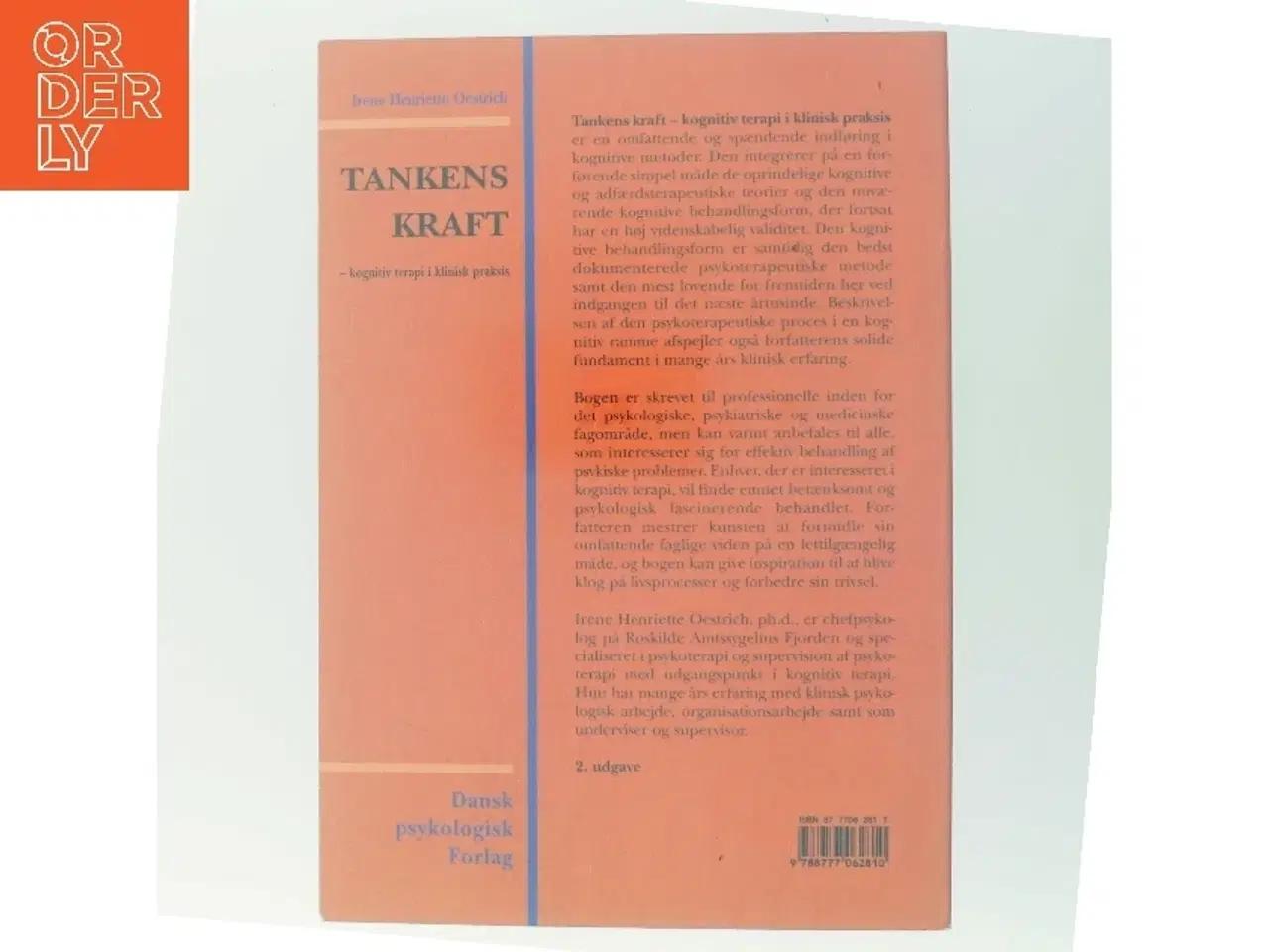 Billede 3 - Tankens kraft : kognitiv terapi i klinisk praksis af Irene Henriette Oestrich (Bog)