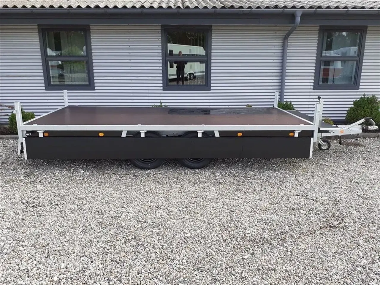 Billede 3 - 0 - Anssems PSX-S 2500 405x178 Go Getter   markedets Fedeste trailer med aluminiums sider i matsort.