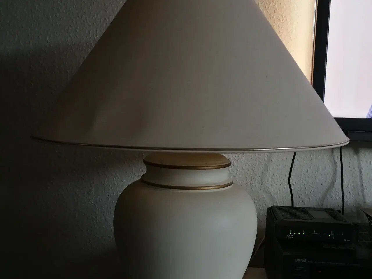 Billede 1 - Flot bordlampe Ca 70 cm høj