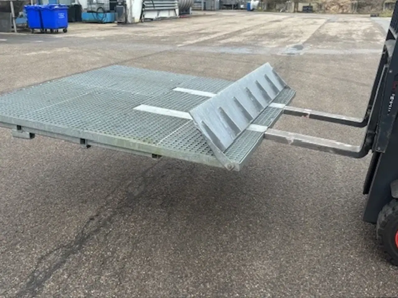 Billede 1 - Galvaniseret Rampe