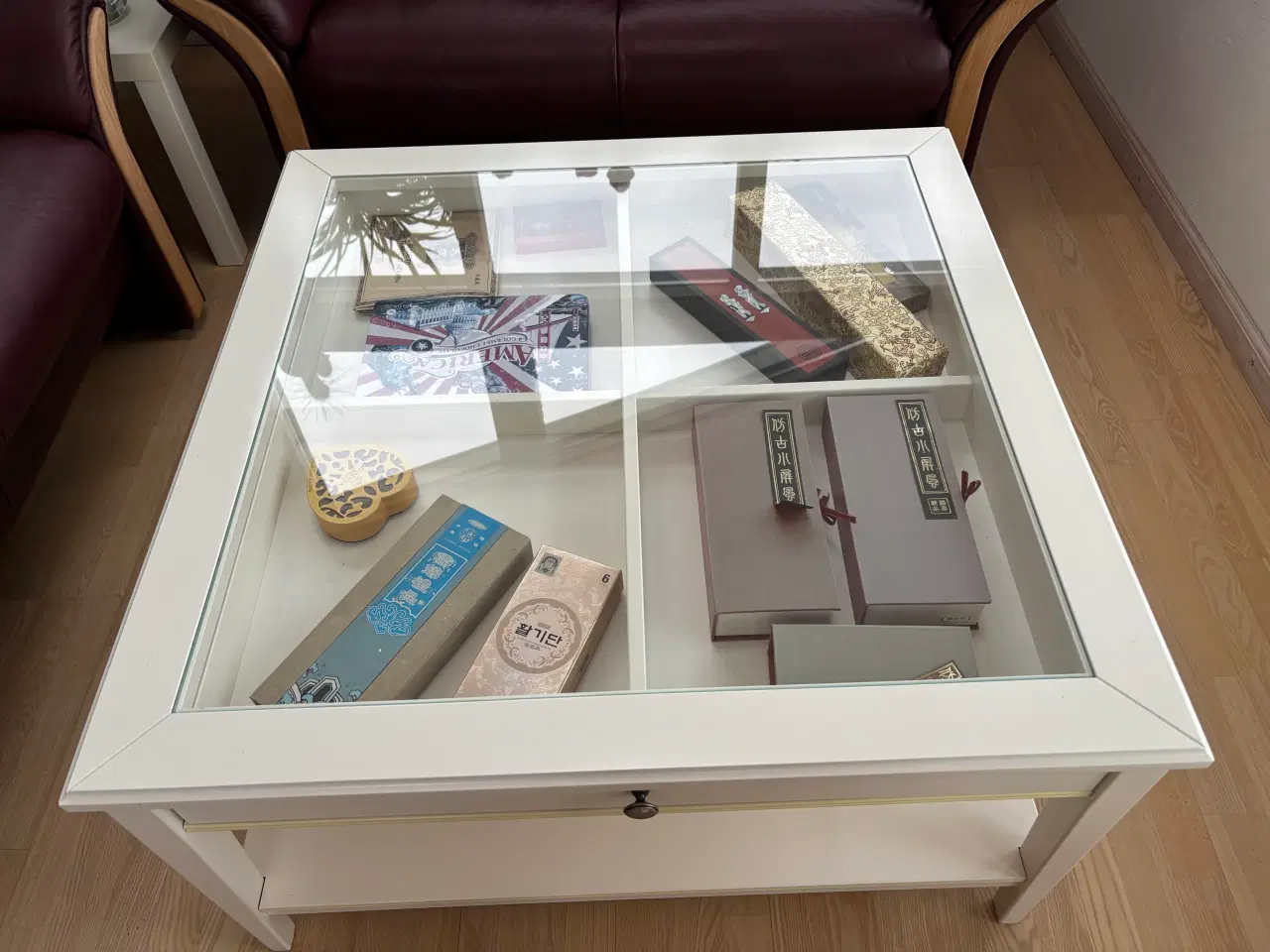 Billede 3 - Meget fin ægte læder sofa sæt