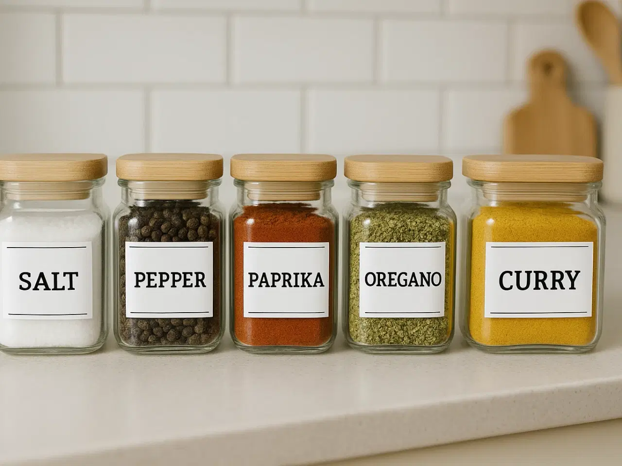 Billede 1 - Engelske Krydderimærkater / Spice Labels