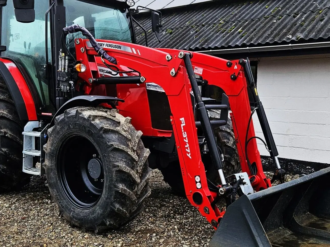 Billede 2 - Massey Ferguson 5708 Dyna 4 / kun 1200 timer / frontlæsser