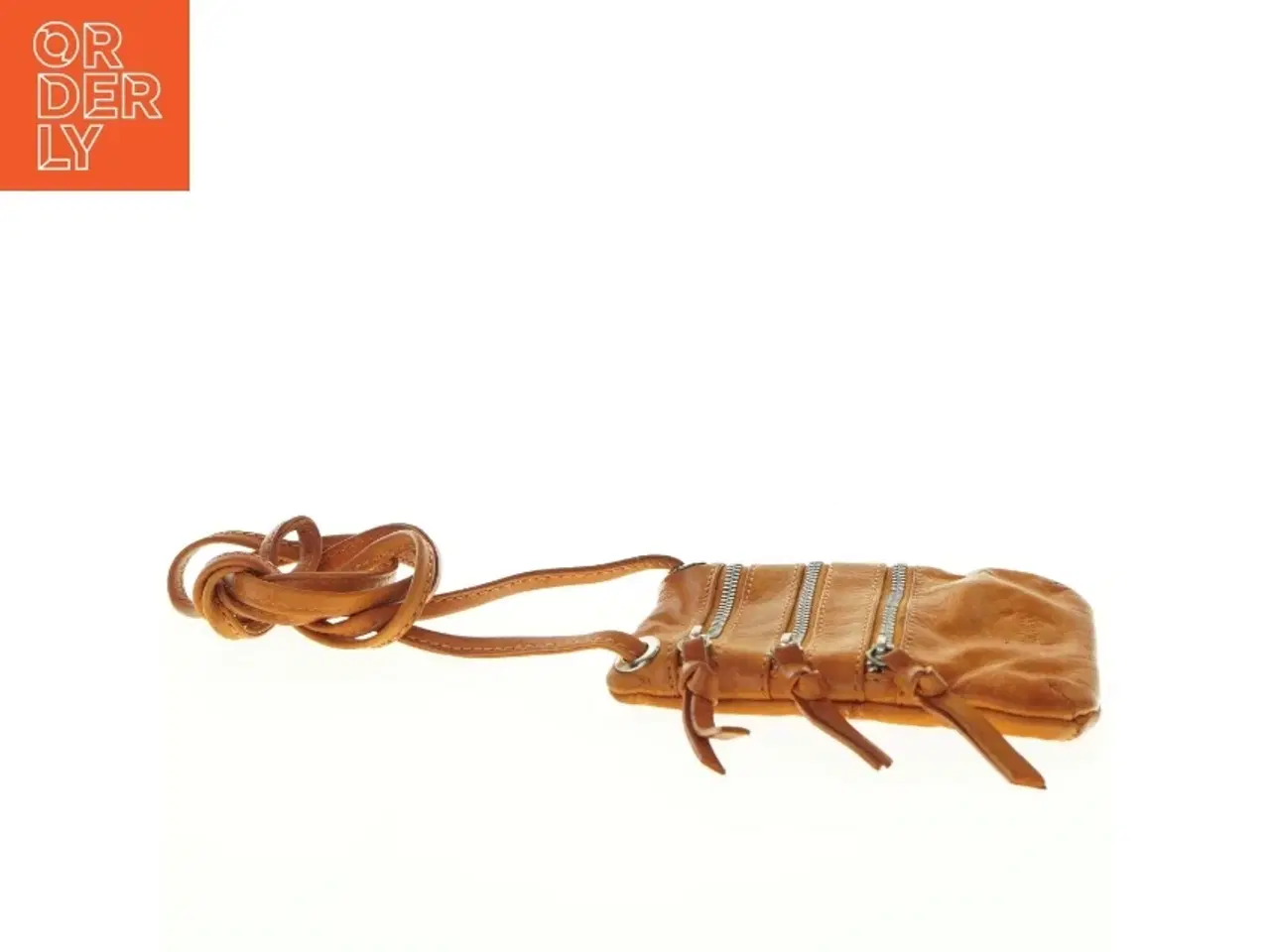 Billede 3 - Læder crossover taske (str. 14 x 11 cm)