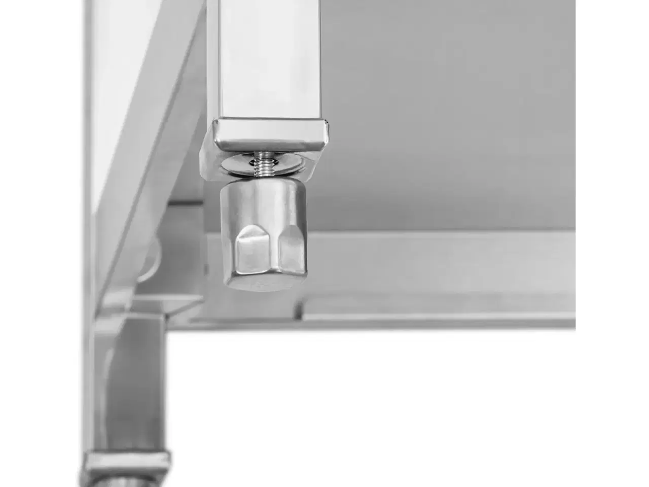 Billede 5 - Stålvask med Drypbakke og Underhylde