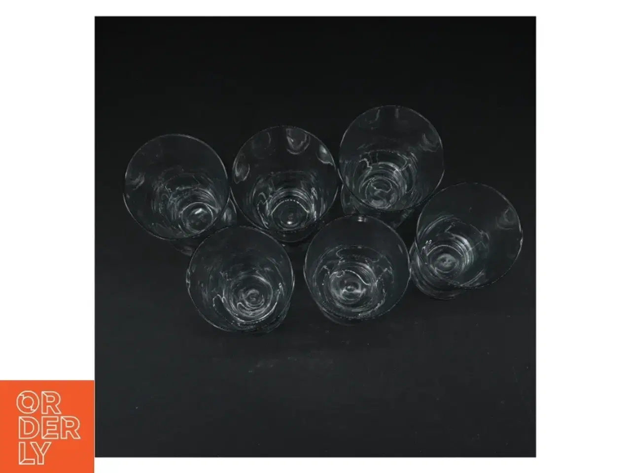 Billede 2 - 6 høje ølglas (str. Ø. 7,5 cm. længde, 16 cm. 6 styk)