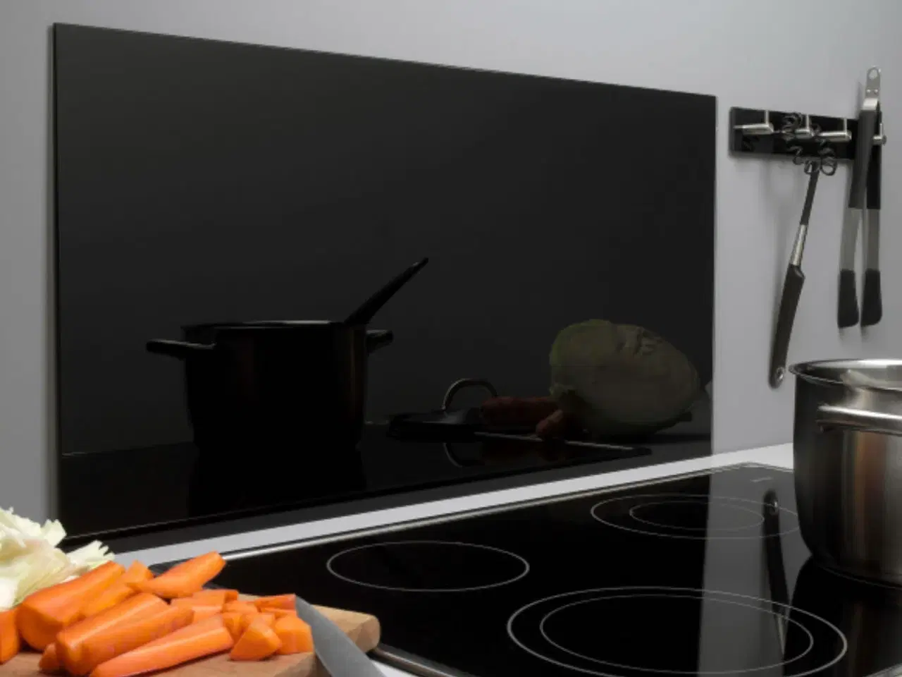 Billede 2 - Stænk panel i glas 