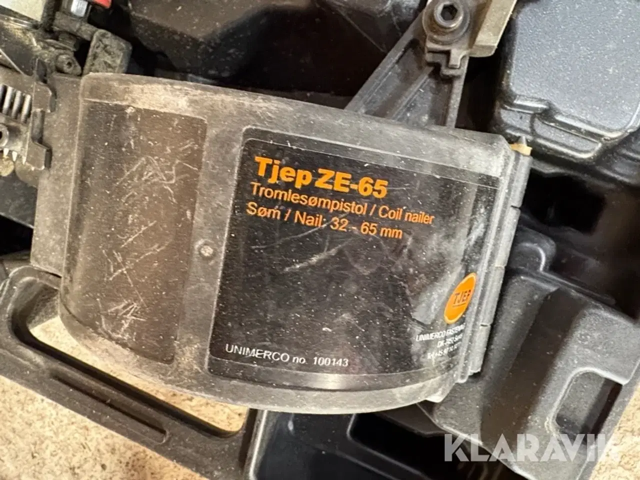 Billede 11 - Sømpistoler og kompressor Tjep, Senco MX50, 90/40, ZE-65 finishpro 18, 4 styk.