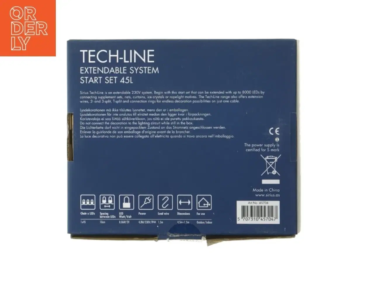 Billede 3 - Sirius Tech-Line Start Set 45L