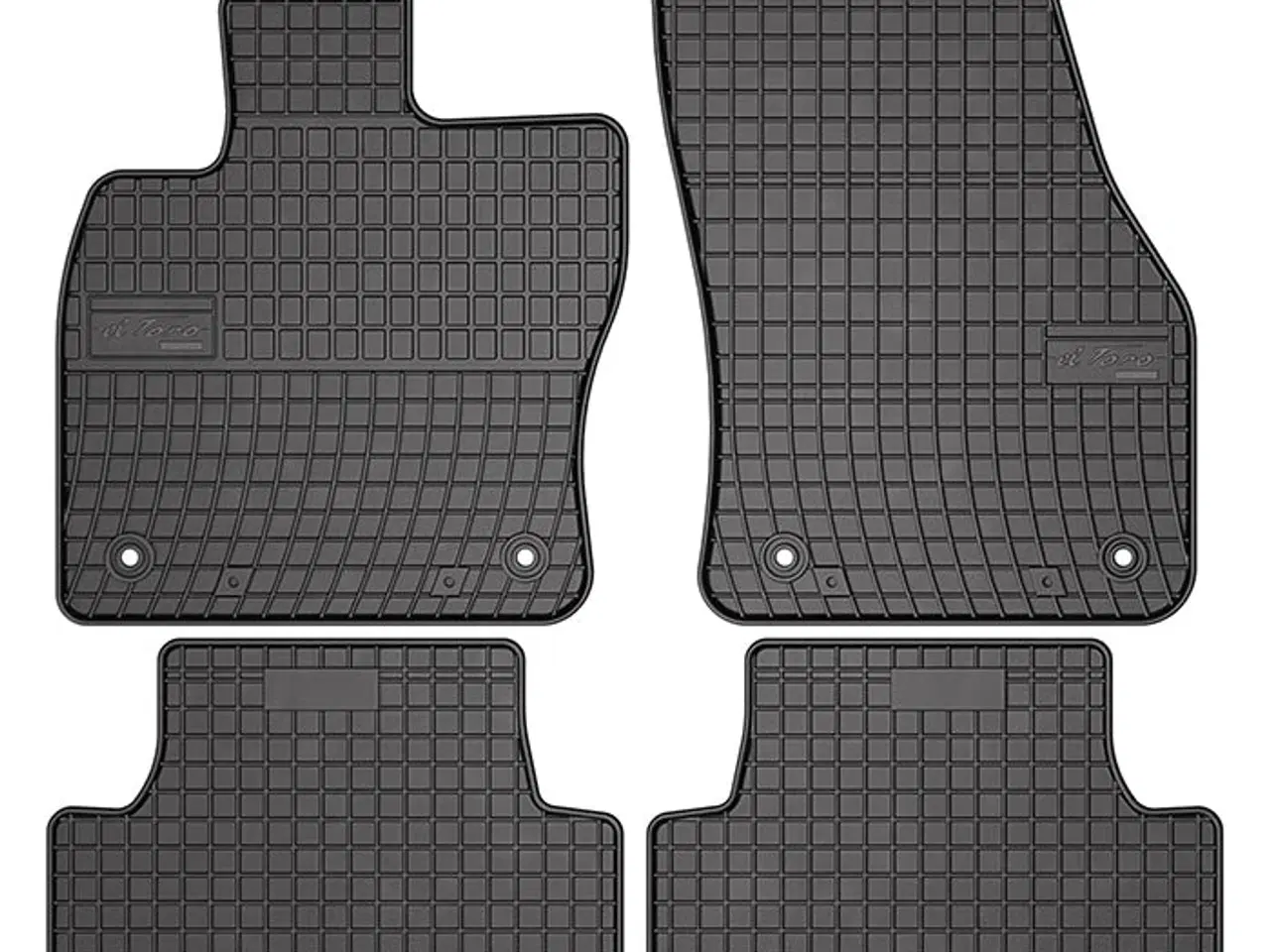 Billede 1 - Gummimåtter Seat Ateca, Skoda Karoq, VW T-Roc 2016-