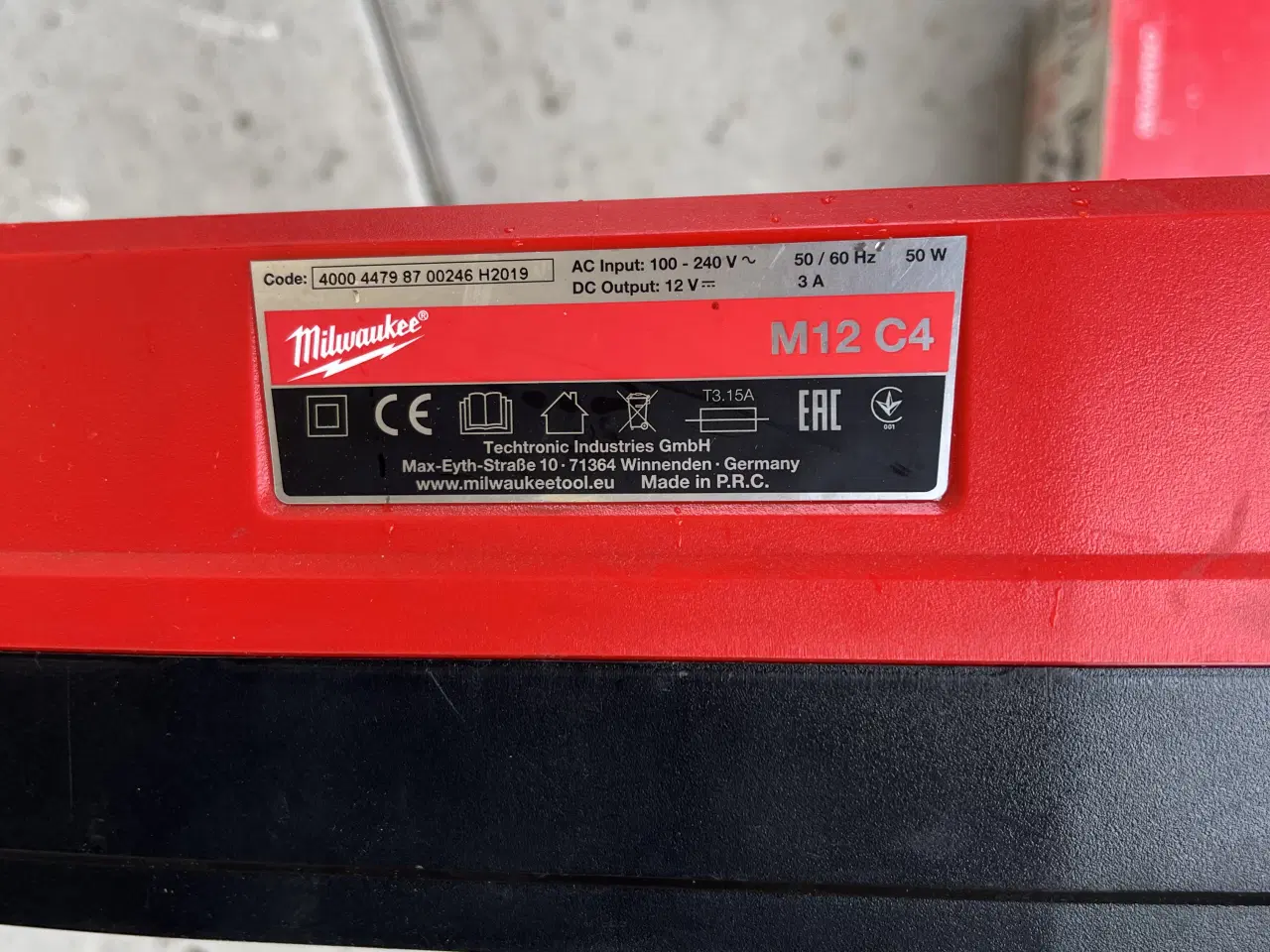 Billede 3 - Milwaukee oplader 