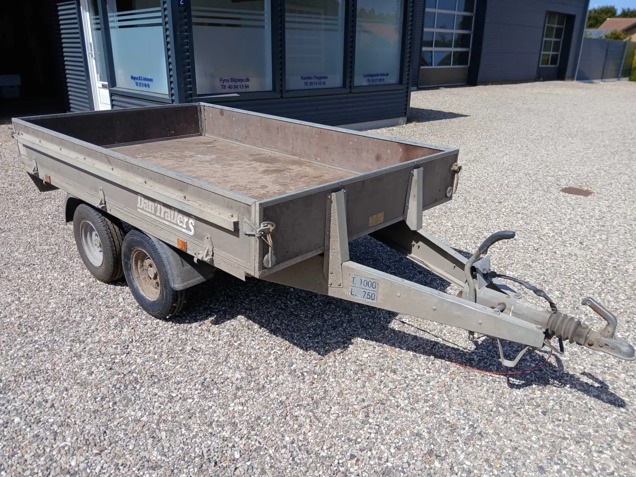 Billede 2 - Boggi trailer uden nummerpladerne 