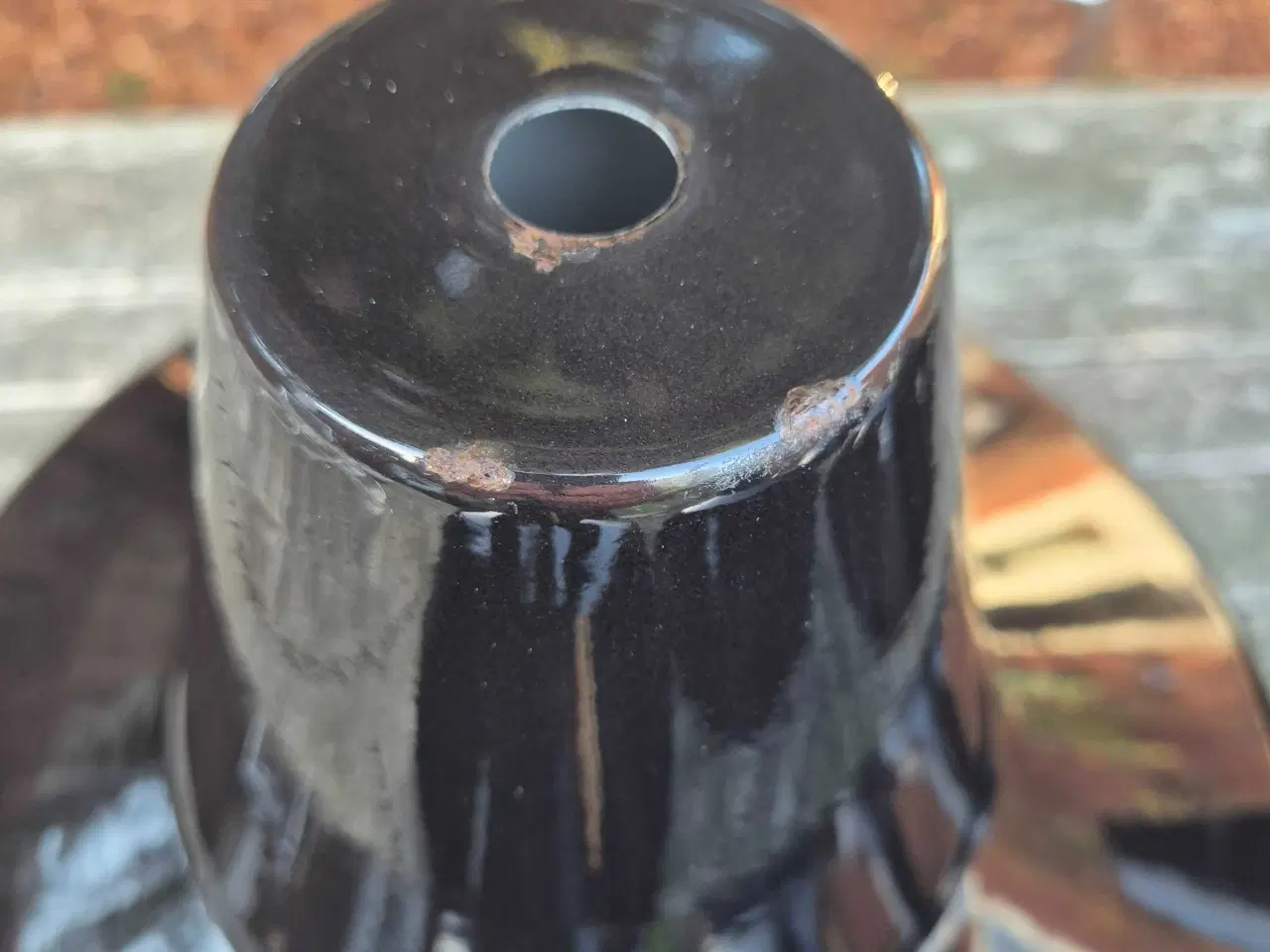 Billede 9 - Sorte emaljerede værkstedspendler 