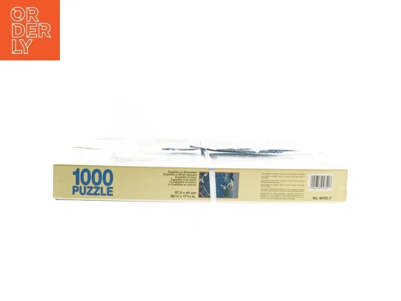 Billede 2 - Puslespil med snedækket bjerglandskab