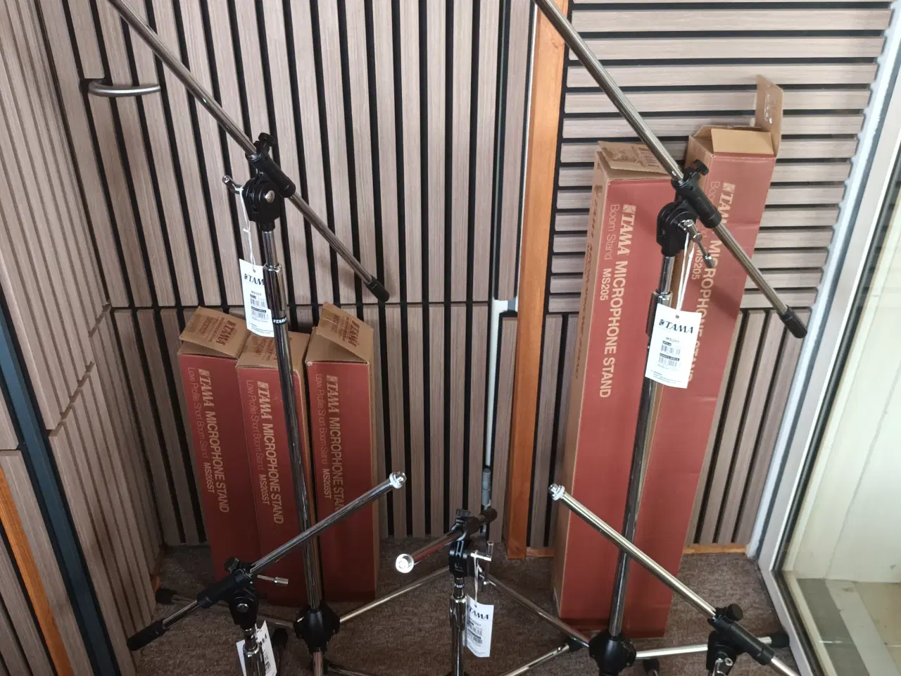 Billede 1 - 4 + 4 TAMA MS205 / MS205ST Boom Microphone