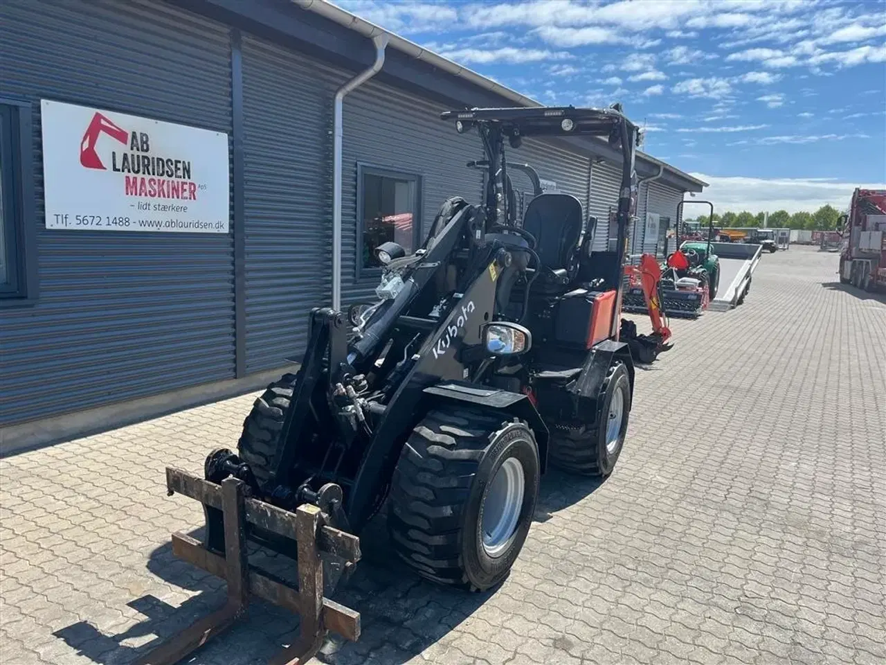 Billede 13 - Kubota RT250 Skovl og gafler kun kørt 540t