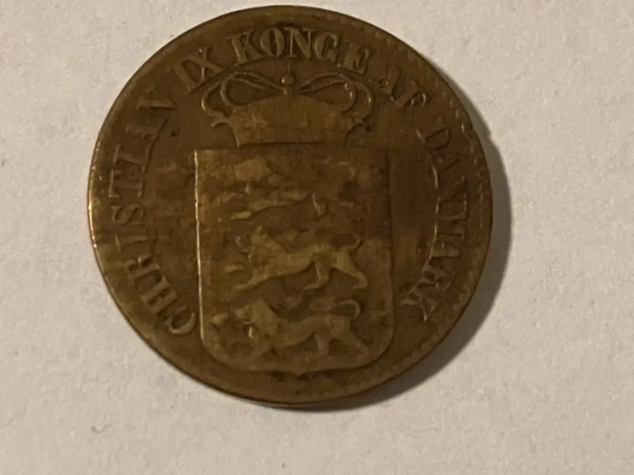 Billede 2 - 1 Cent Dansk Vestindien 1868