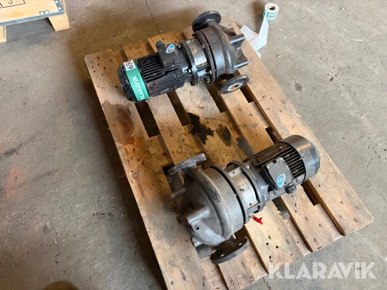 Billede 5 - Centrifugalpumper med elmotor Grundfos Blieflux 2 styk