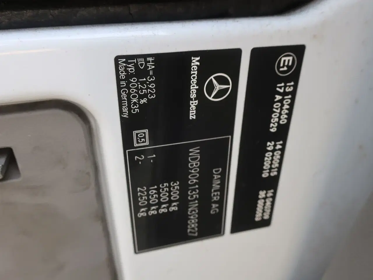 Billede 32 - Varebil MERCEDES Sprinter 318 CDI