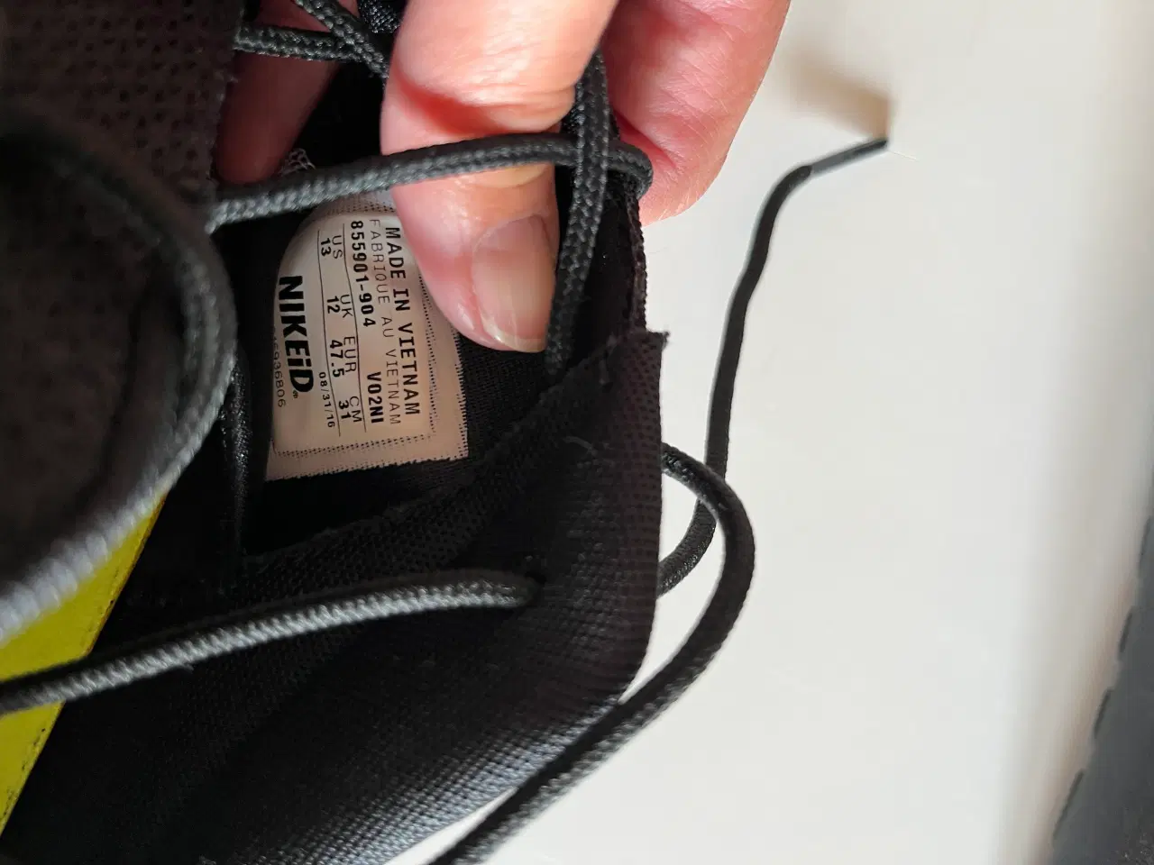 Billede 3 - Nike sko nye sort str. 47,5 US 13
