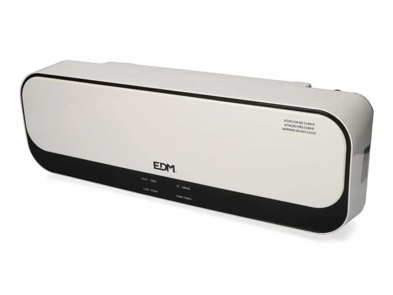 Billede 5 - Varmeblæser vægmonteret EDM - keramisk dobbeltvarme 1000-2000 W