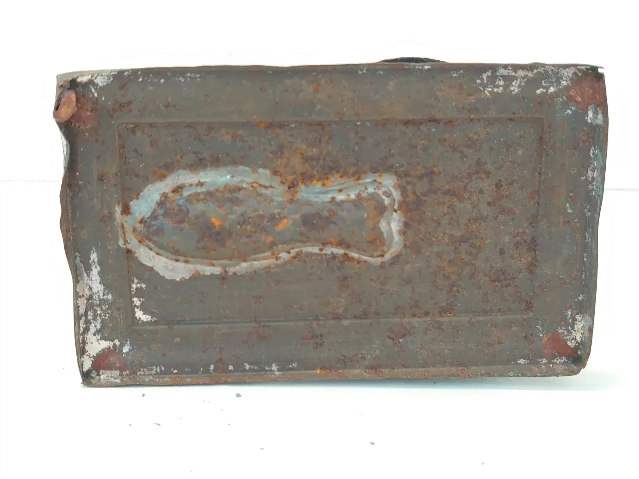 Billede 4 - Gammel velfungerende vandpost i blik. H 18,5cm.