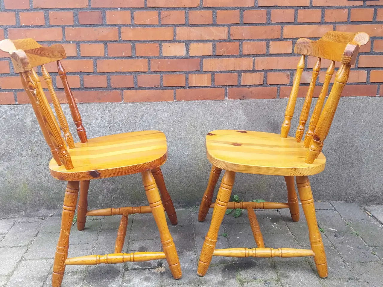 Billede 13 - 2 stk spisebordsstole 