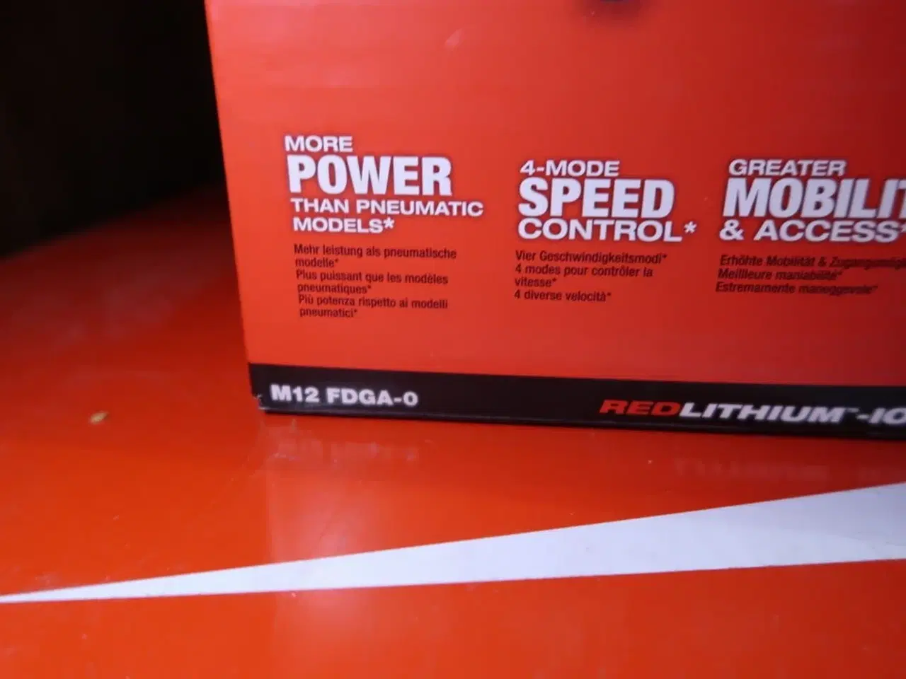 Billede 2 - Akku ligesliber MILWAUKEE M12 FDGA-0